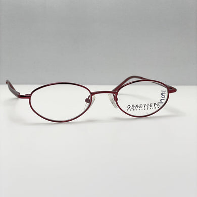 Genevieve Eyeglasses Eye Glasses Frames Yvette Burgundy 46-19-135