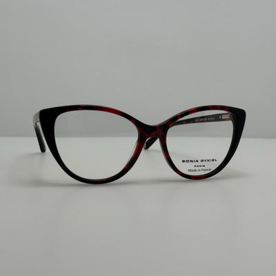 Sonia Rykiel Eyeglasses Eye Glasses Frames SR7347 C03 Red Tort France 53-16-135