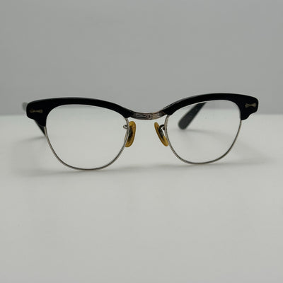 Universal Eyeglasses Eye Glasses Frames 4 1/4 1/10 12kgf Horned Rimmed 44-24