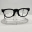 Criss All American Eyeglasses Eye Glasses Frames Nylon Black USA 6 1/2 44-20