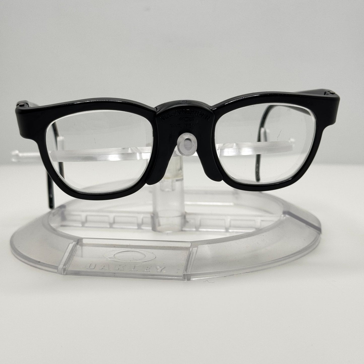 Criss All American Eyeglasses Eye Glasses Frames Nylon Black USA 6 1/2 44-20