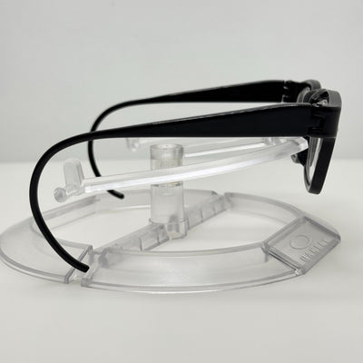 Criss All American Eyeglasses Eye Glasses Frames Nylon Black USA 6 1/2 44-20