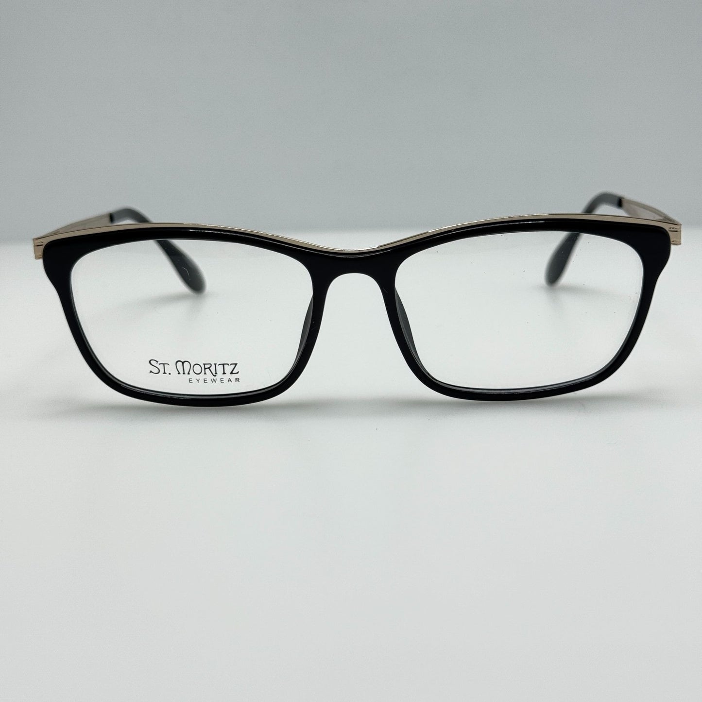 St. Moritz Danica Black Eyeglasses Eye Glasses Frames 53-15-145