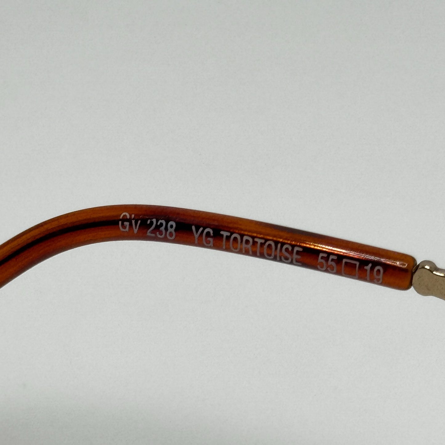 Giorgio Vincente GV 238 YG Tortoise Eye Glasses Eyeglasses Frames 55-19-135