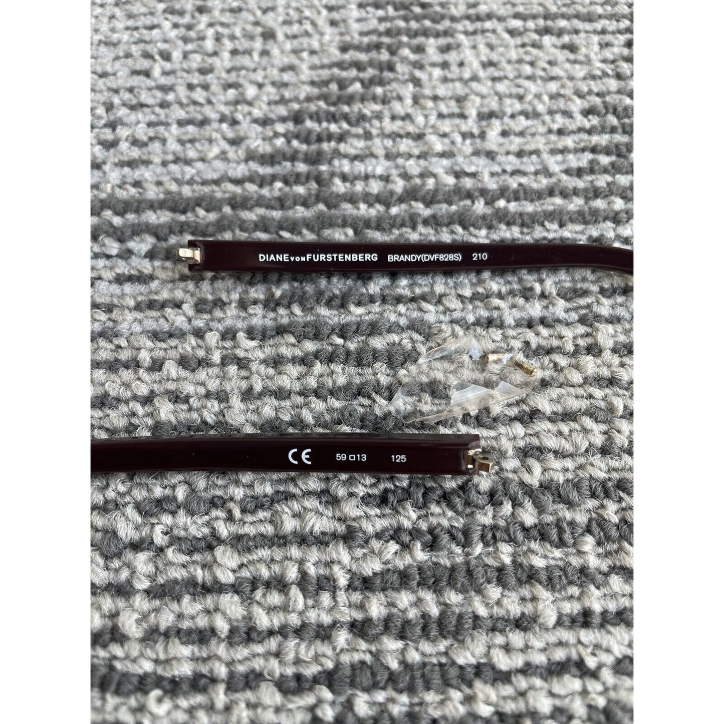 Diane Von Furstenberg DVF828S Brandy 59-13-125 Sunglasses Temple Arms Only PARTS