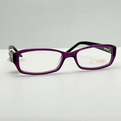 Flower Eyeglasses Eye Glasses Frames 6021 513 53-18-140 Purple