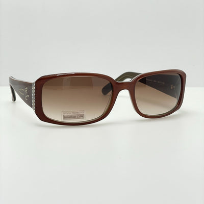 Jonathan Cate Sunglasses Diamond Lil BRN 56-17-130