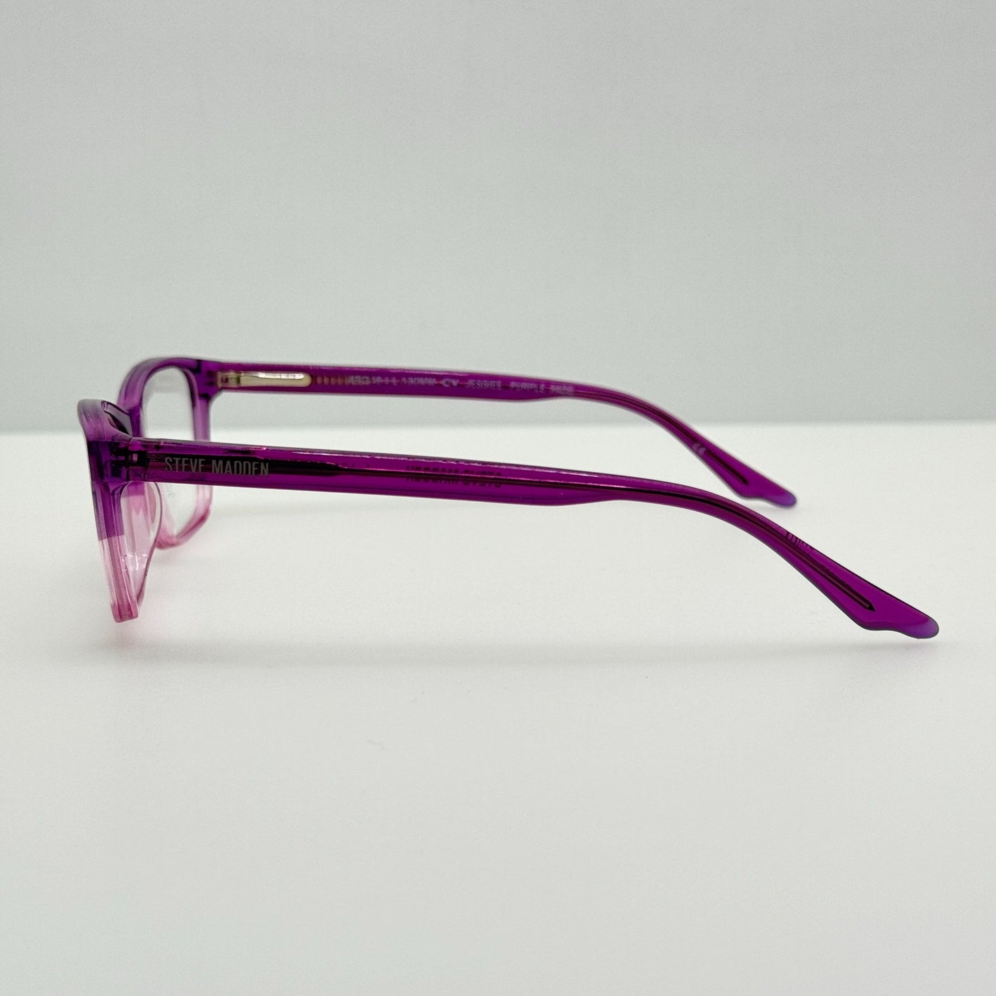 Steve Madden Eyeglasses Eye Glasses Frames Jessiee Purple Fade 49-16-130