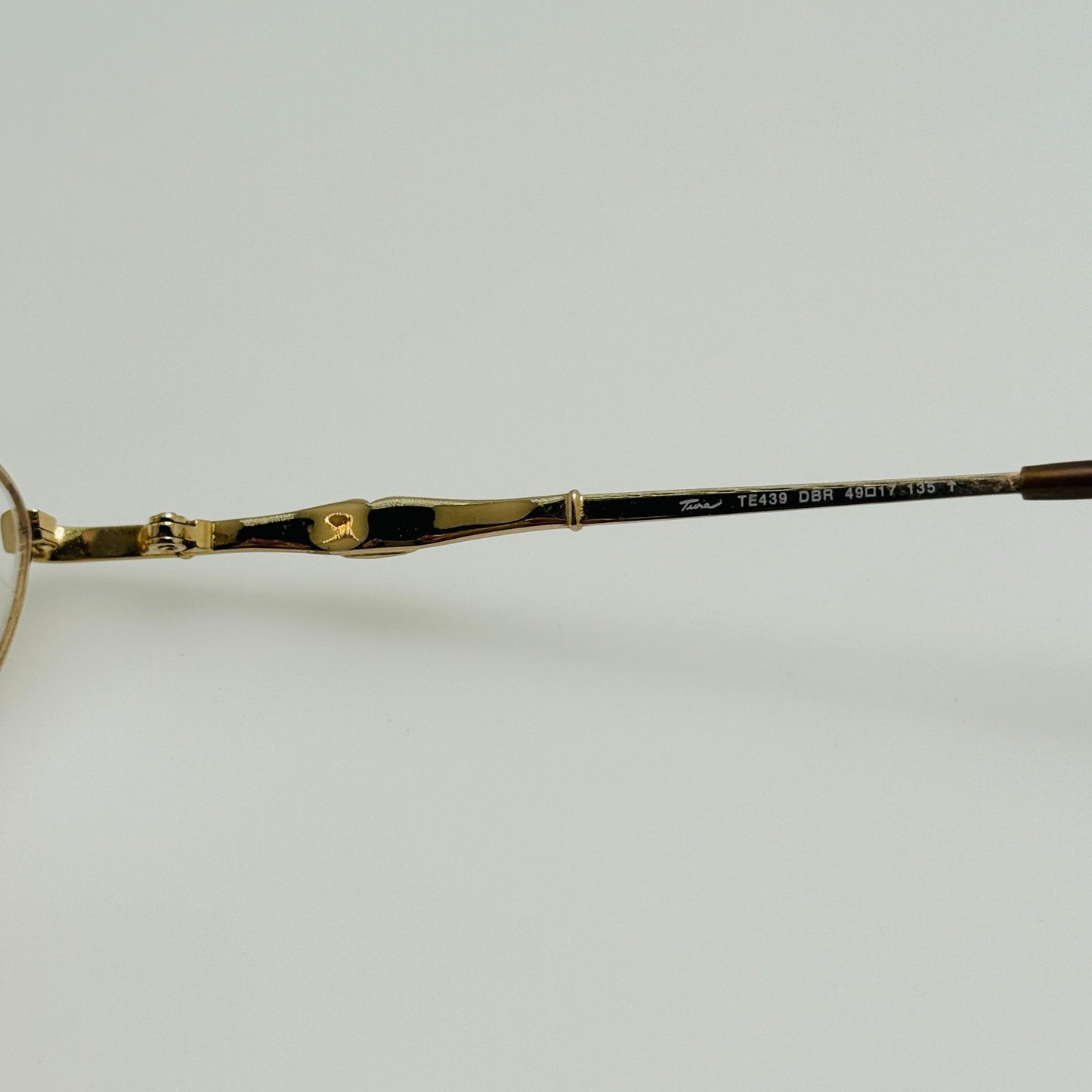 Tura Eyeglasses Eye Glasses Frames TE439 DBR 49-17-135