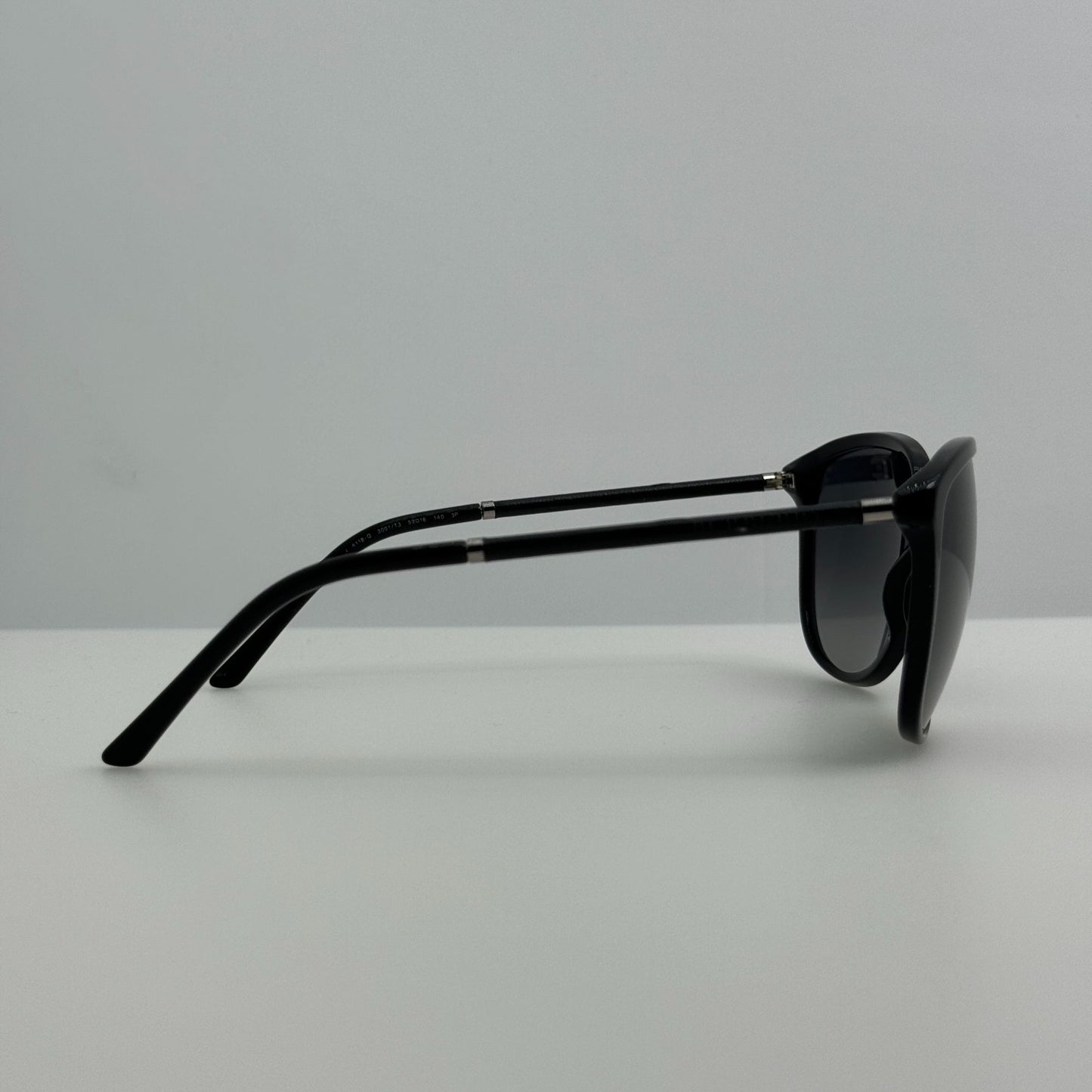 Burberry Sunglasses B 4118-Q 3001-T3 Polarized Italy 59-16-140
