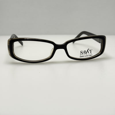 Savvy 376 BLK Eye Glasses Eyeglasses Frames 53-15-135