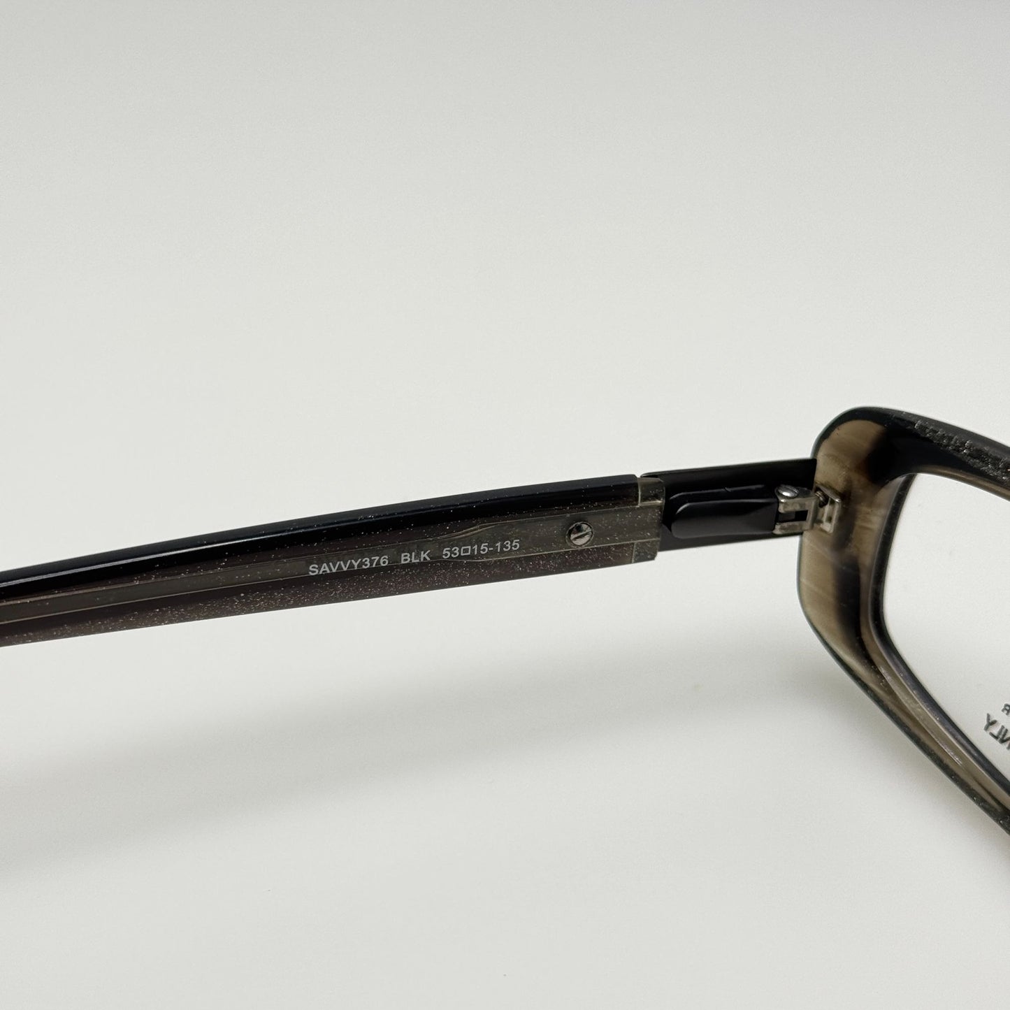 Savvy 376 BLK Eye Glasses Eyeglasses Frames 53-15-135