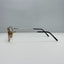 Unbranded FM-808 Gold Matt Black Eyeglasses Eye Glasses Frames 48-20-130