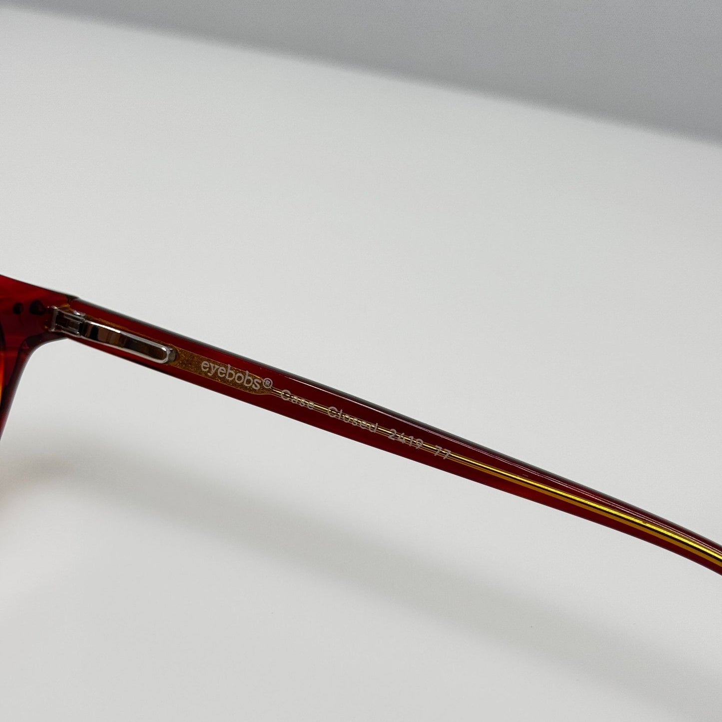 Eyebobs Eyeglasses Eye Glasses Readers 2419 77 Case Closed 49-18 +1.25