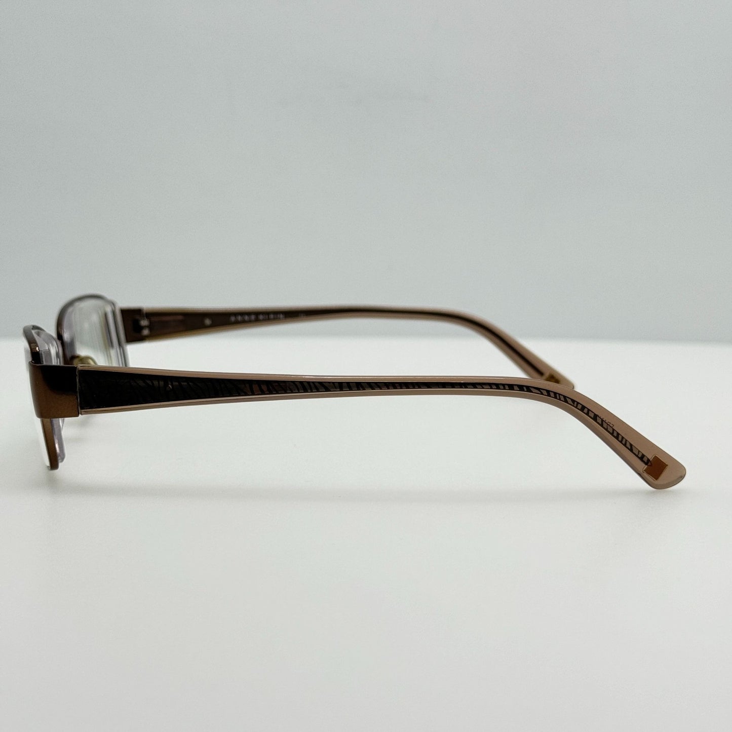 Anne Klein Eyeglasses Eye Glasses Frames AK5004 208 Mocha 52-15-135