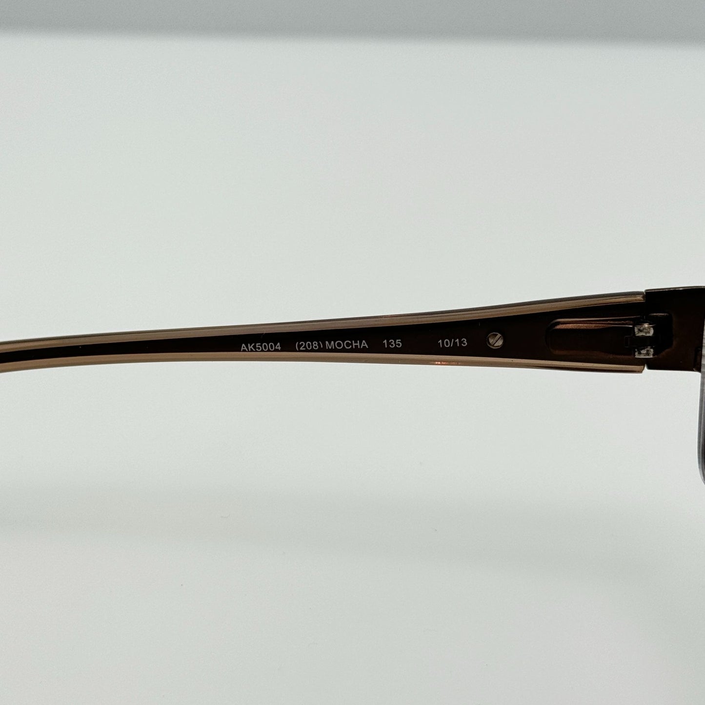 Anne Klein Eyeglasses Eye Glasses Frames AK5004 208 Mocha 52-15-135