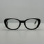 Itek Eyeglasses Eye Glasses Frames 5 1/2 4 1/4 Vintage Black 46-18