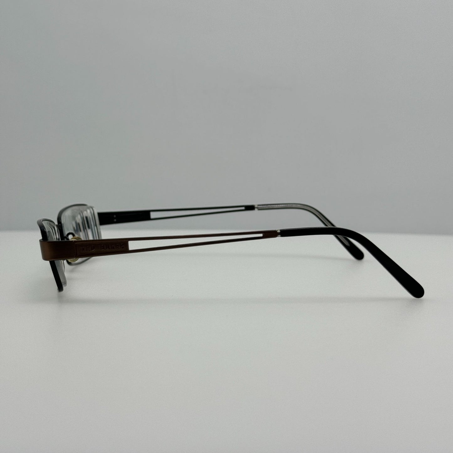 Ted Baker Eyeglasses Eye Glasses Frames Double Up B125 EBO 52-18-135