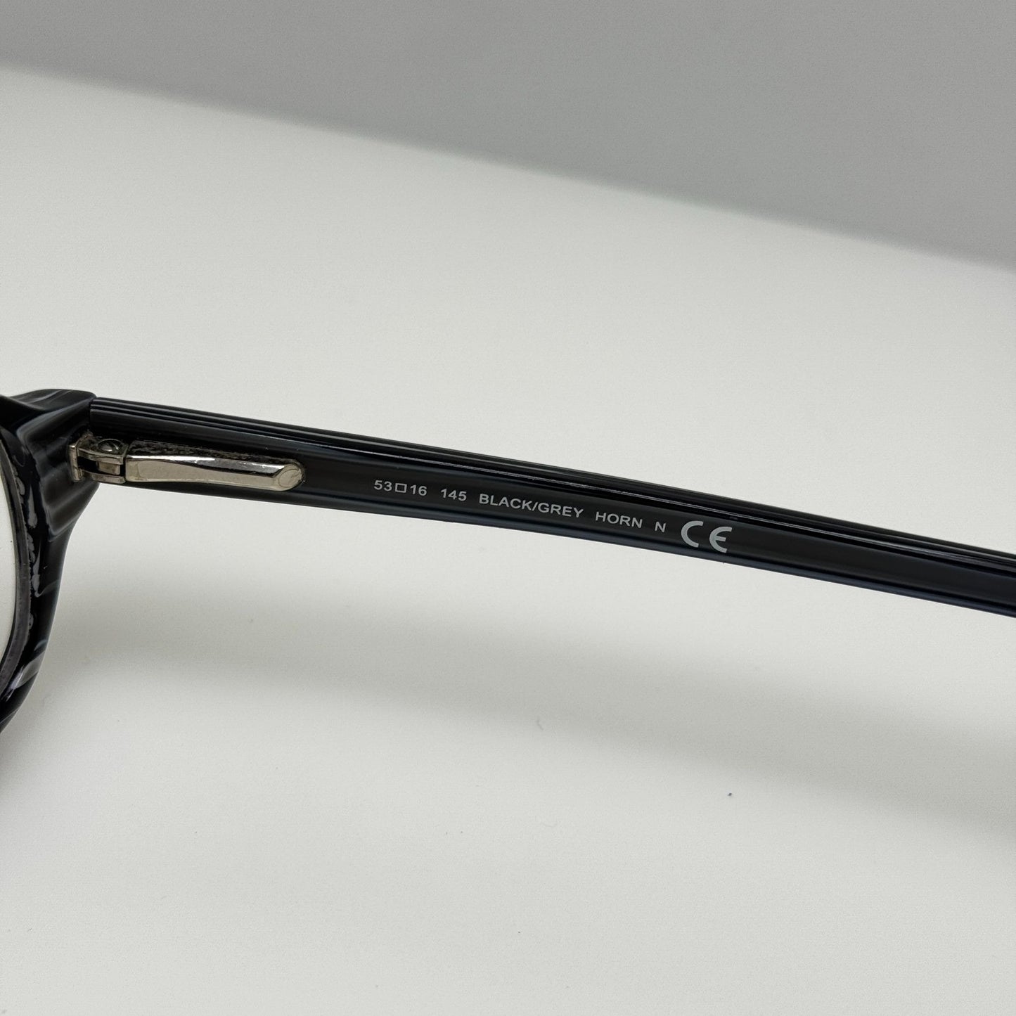 Rodenstock Eyeglasses Eye Glasses Frames R3 2015 Black Grey Horn 53-16-145
