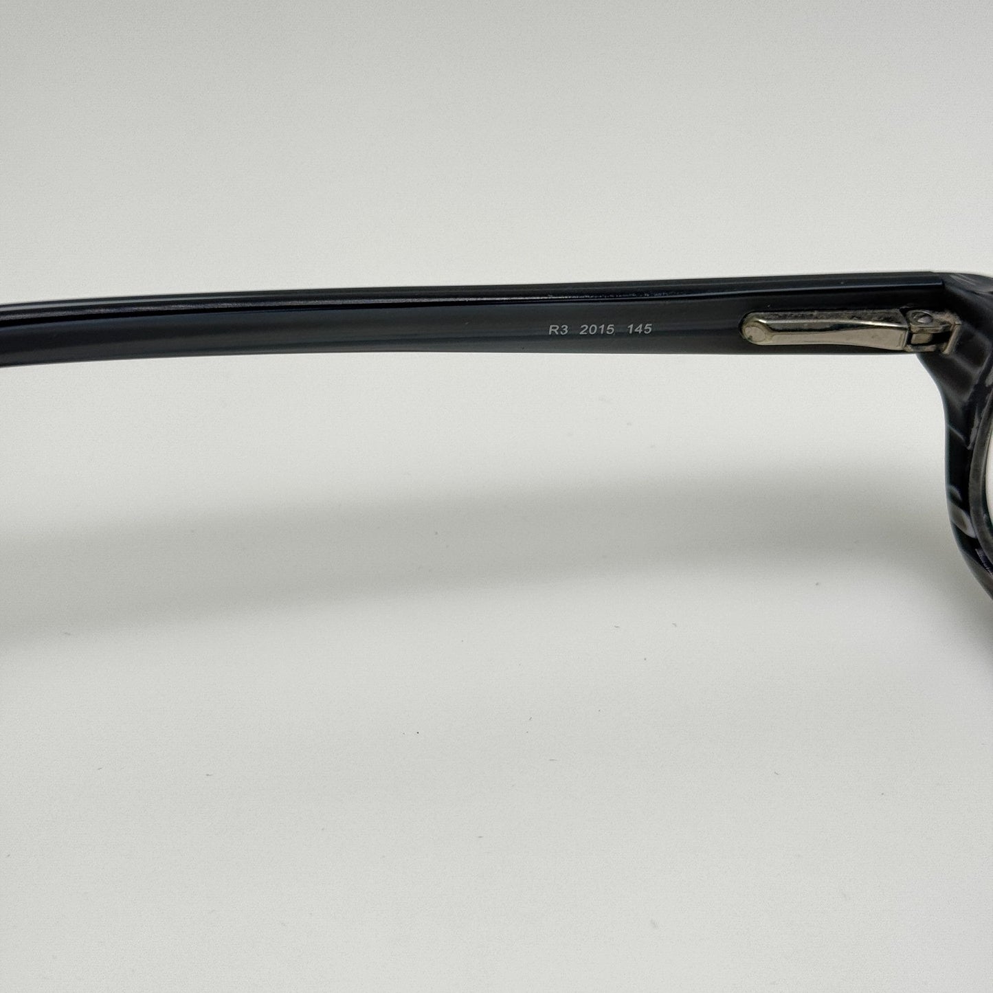 Rodenstock Eyeglasses Eye Glasses Frames R3 2015 Black Grey Horn 53-16-145