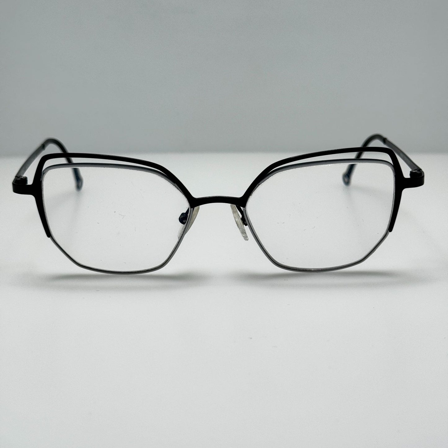 Noego Aerial 2 C59 Black Eyeglasses Eye Glasses Frames France 52-18