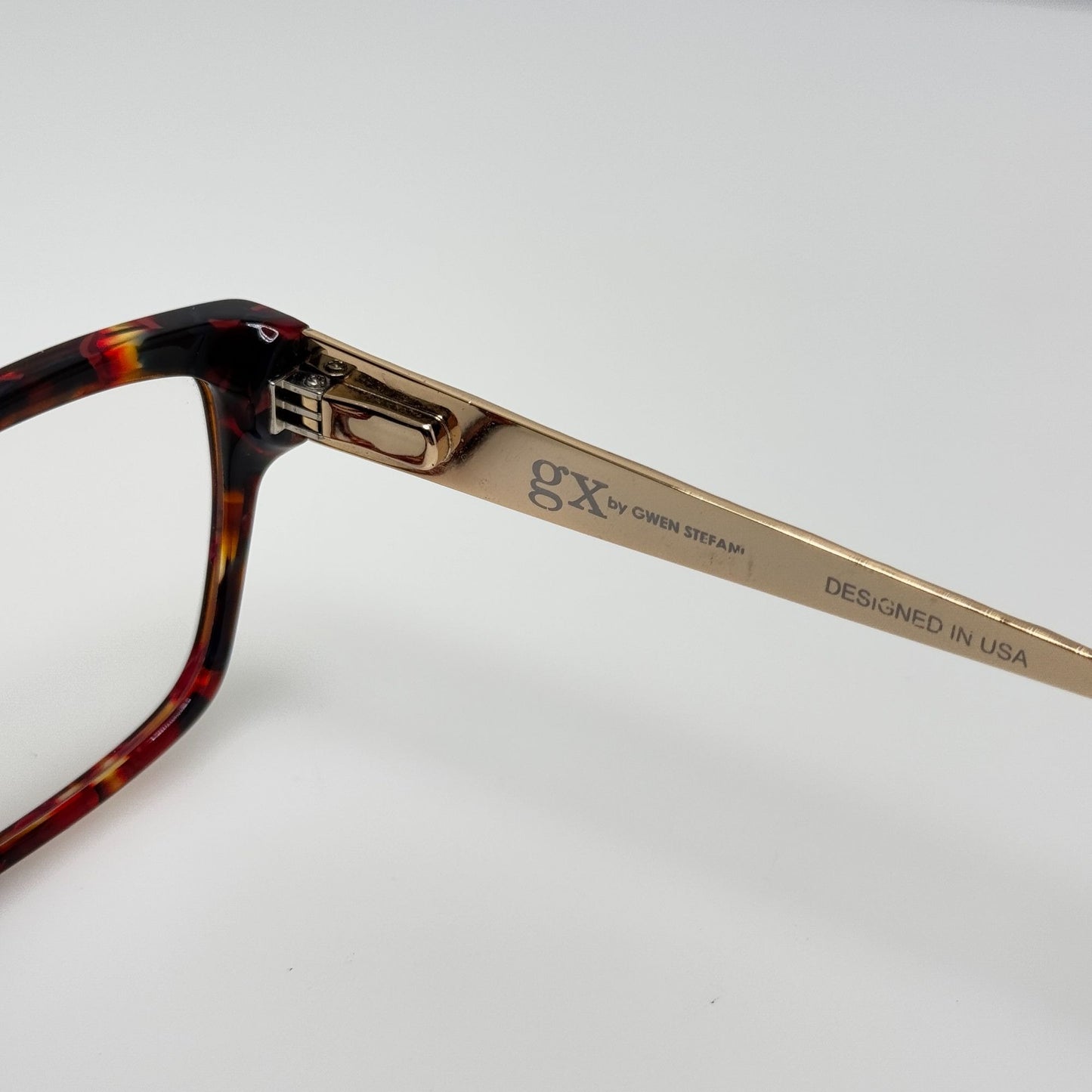 GX Studio Eyeglasses Eye Glasses Frames GX041 Red Gwen Stefani 53-17-135