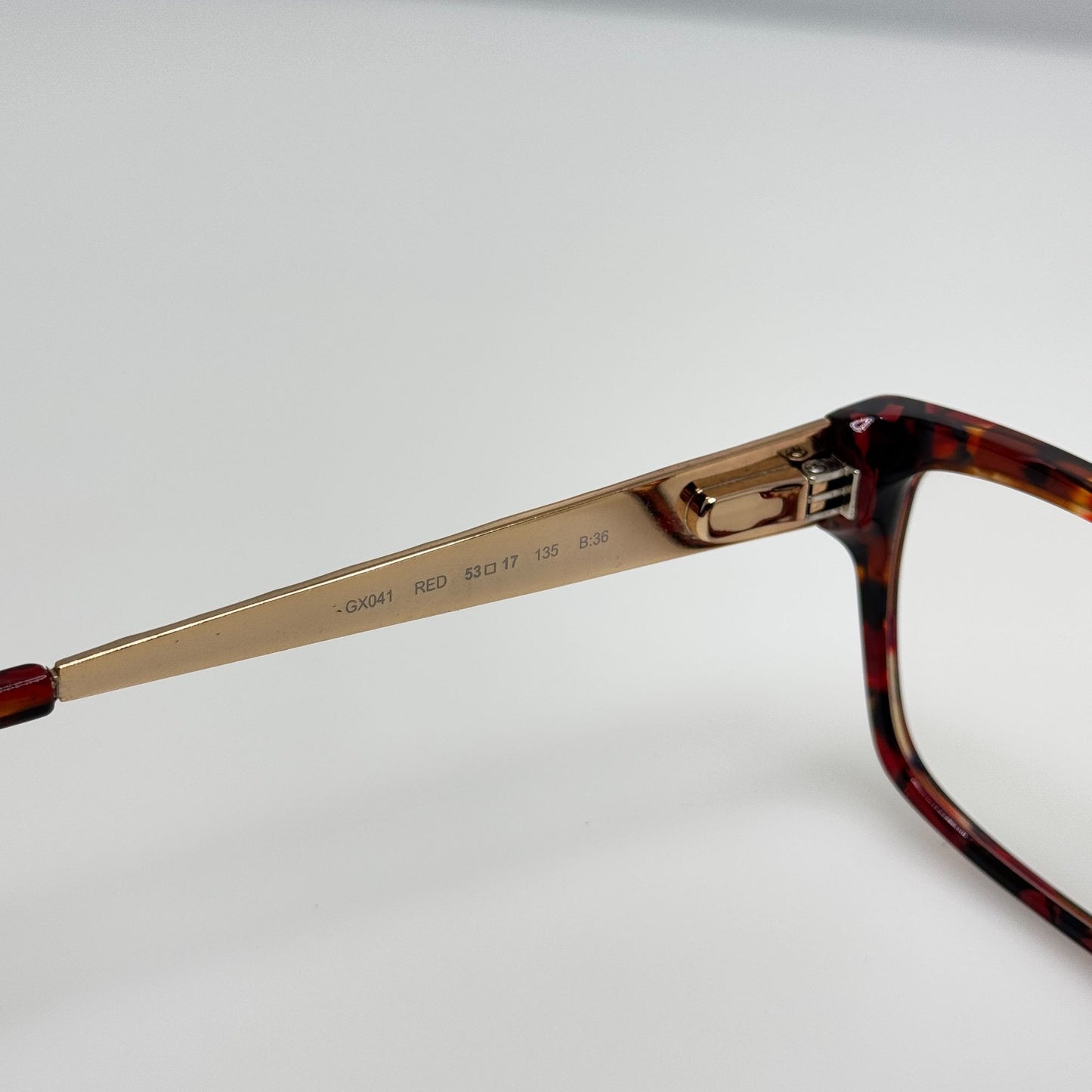 GX Studio Eyeglasses Eye Glasses Frames GX041 Red Gwen Stefani 53-17-135