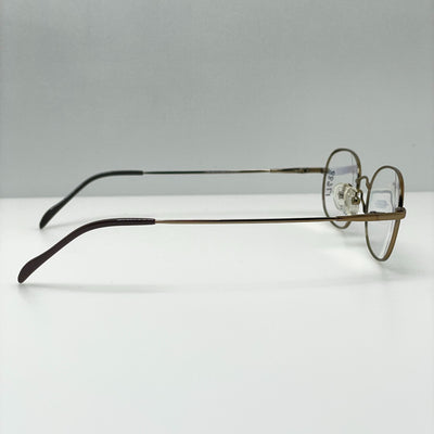 GG Eyes Eyeglasses Eye Glasses Frames Jan 52-19-145 Dull Gold Avada