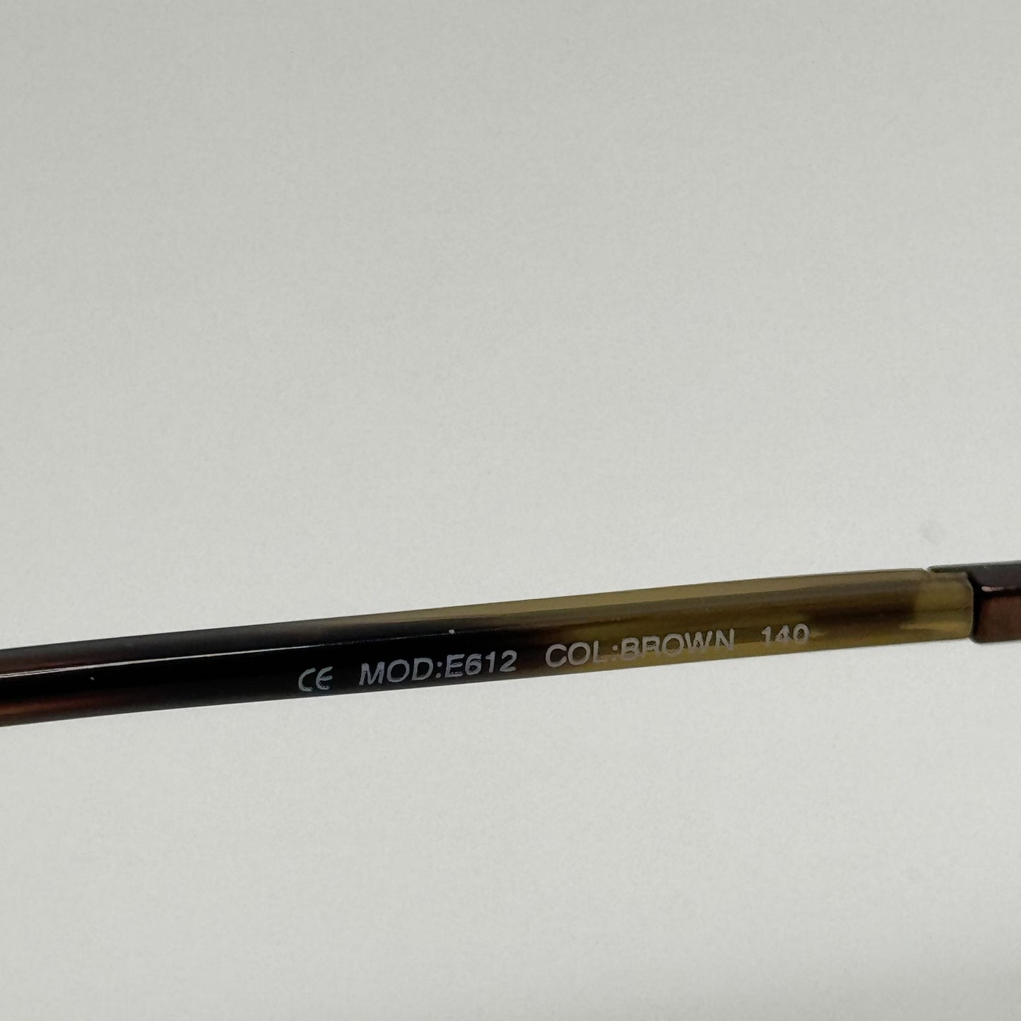 Esquire E612 Brown Eyeglasses Eye Glasses Frames 53-17-140