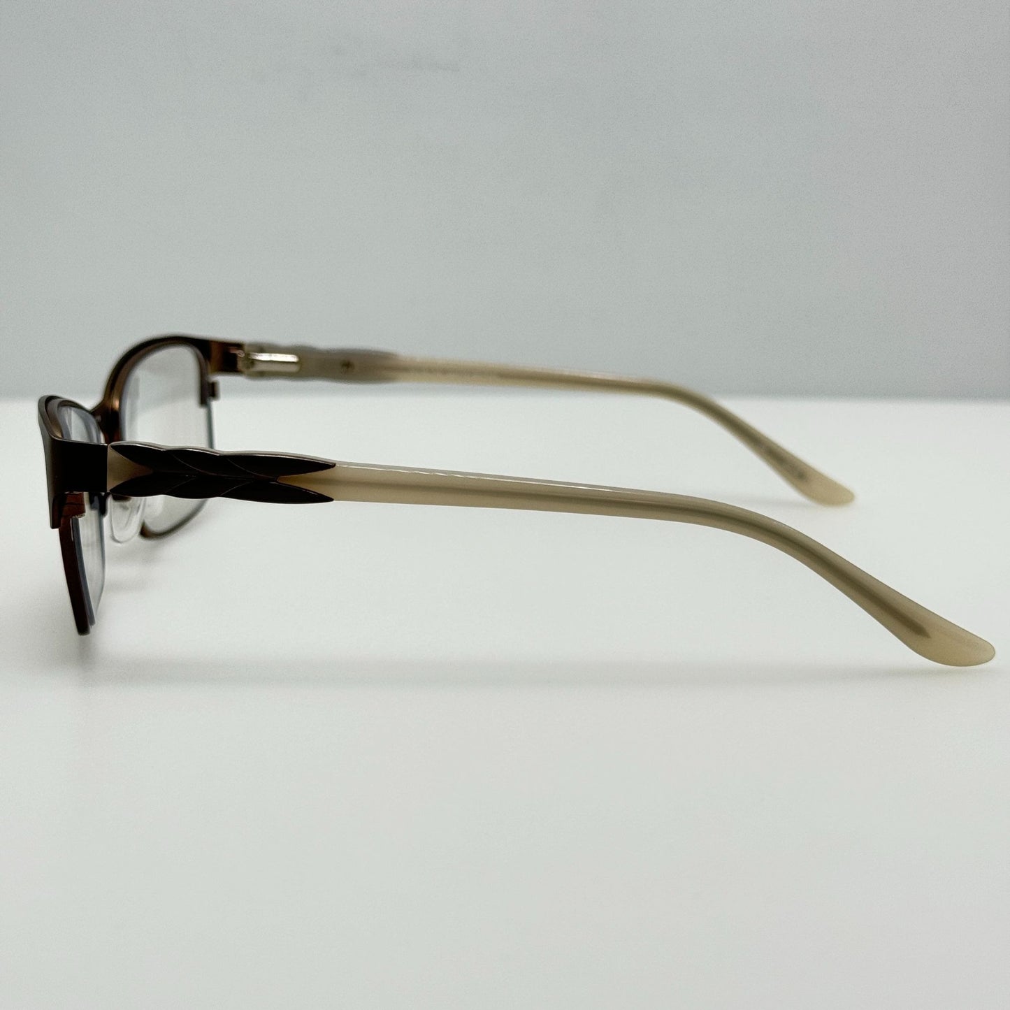 Karen Kane Eye Glasses Eyeglasses Frames Xanadu Matte Brown 53-16-135