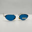 Jones New York Sunglasses 95481 Blue Vintage Y2K