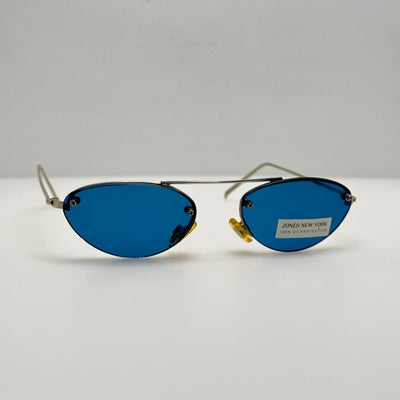Jones New York Sunglasses 95481 Blue Vintage Y2K