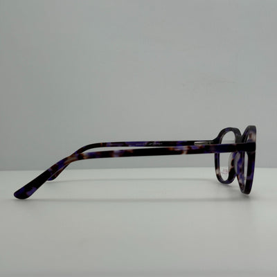 Genevieve Eyeglasses Eye Glasses Frames Attentive Purple Tortoise 49-18-145