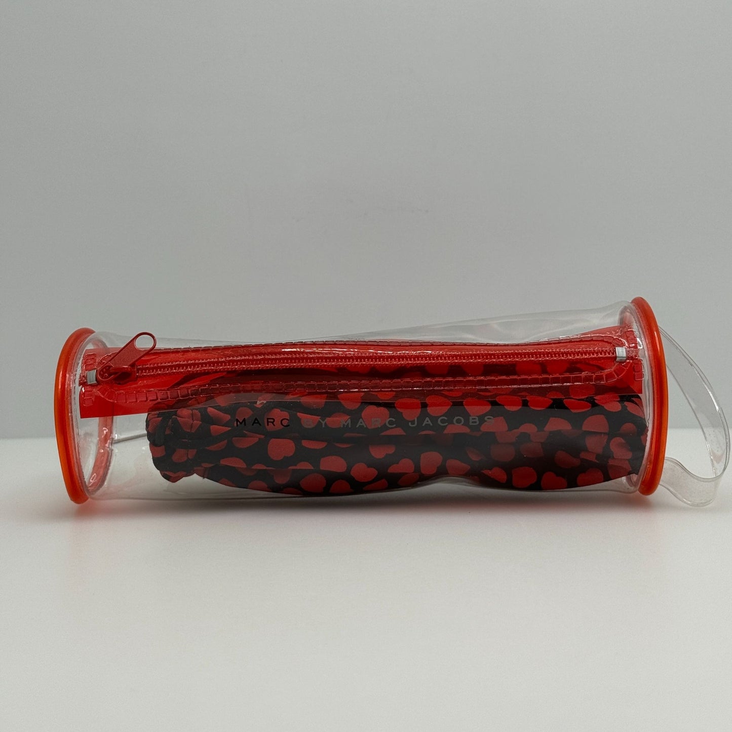 Marc Jacobs Sunglasses MMJ 361/n/s Uyy Eu 53-29-140 Red Black W/ Case