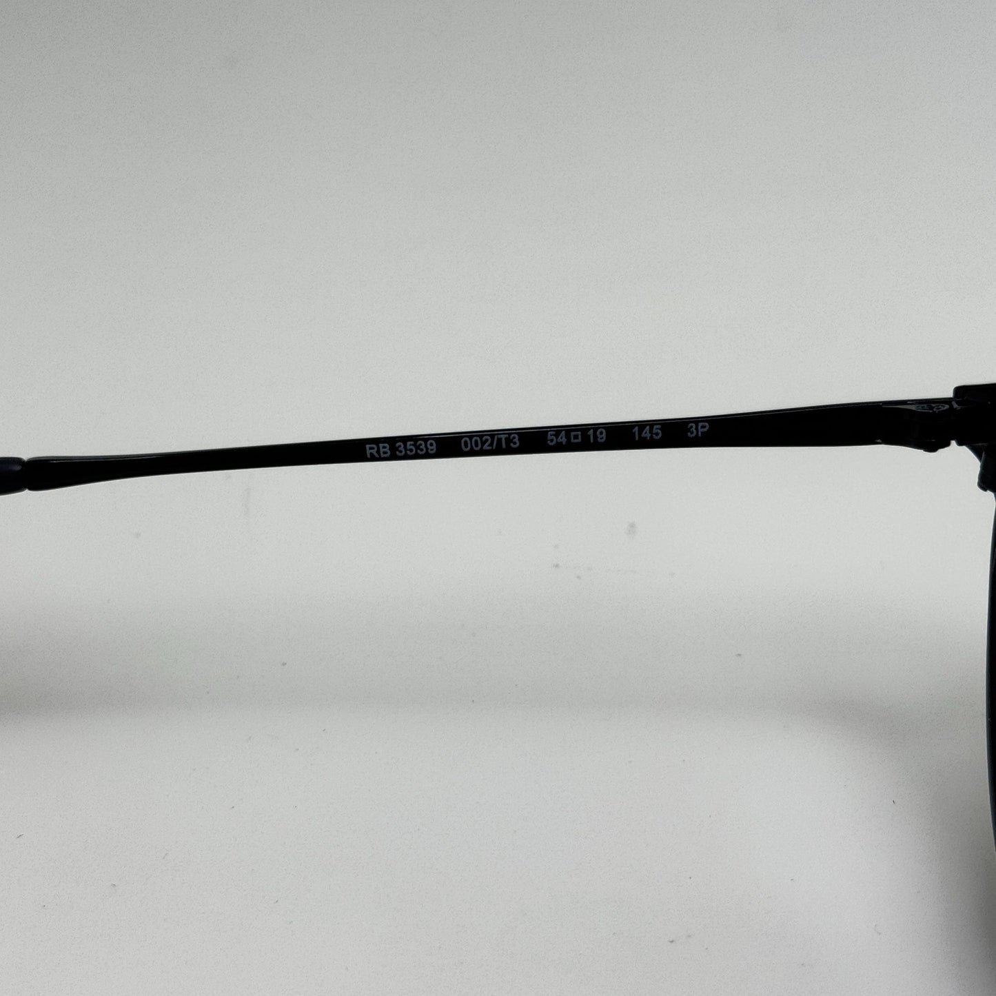 Ray Ban Sunglasses RB 3539 002/T3 Polarized  54-19-145