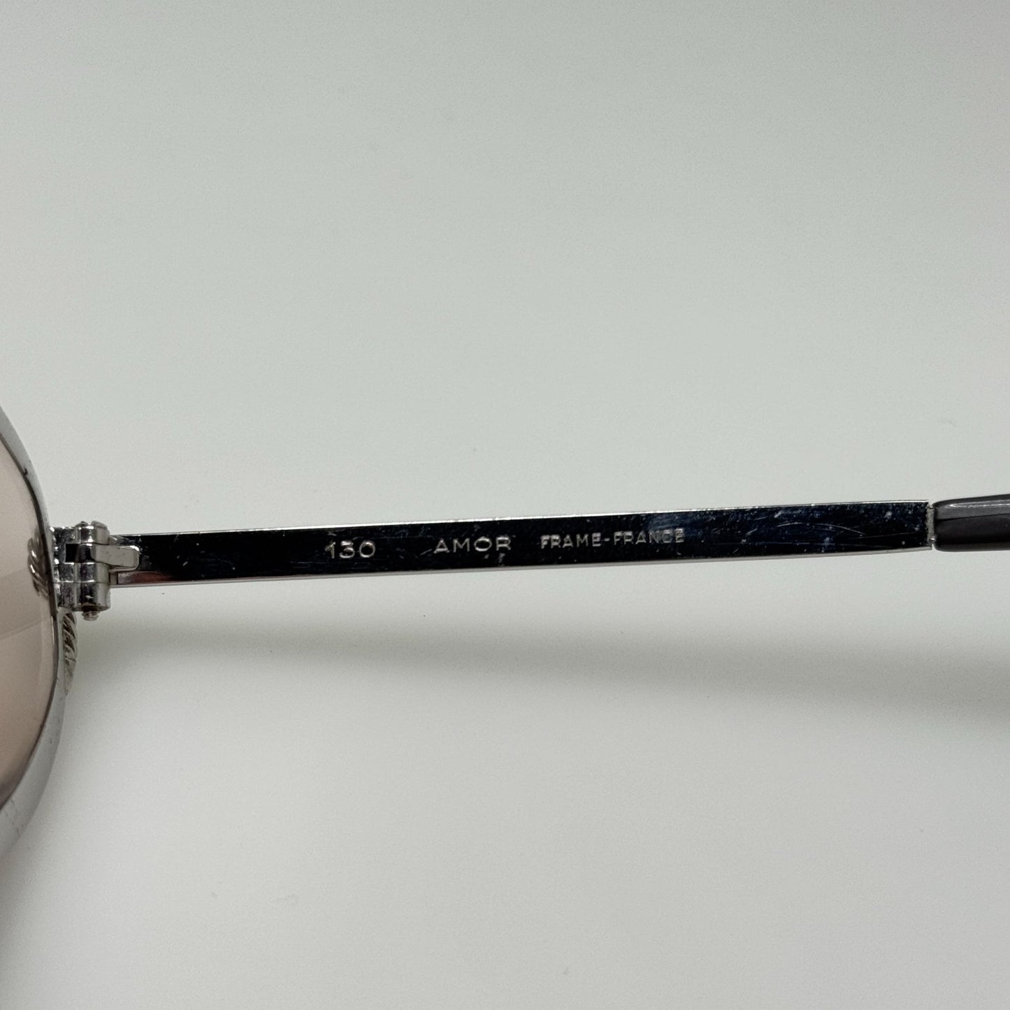 Amor 6667 Eyeglasses Eye Glasses Frames France Vintage Silver 50-20-130