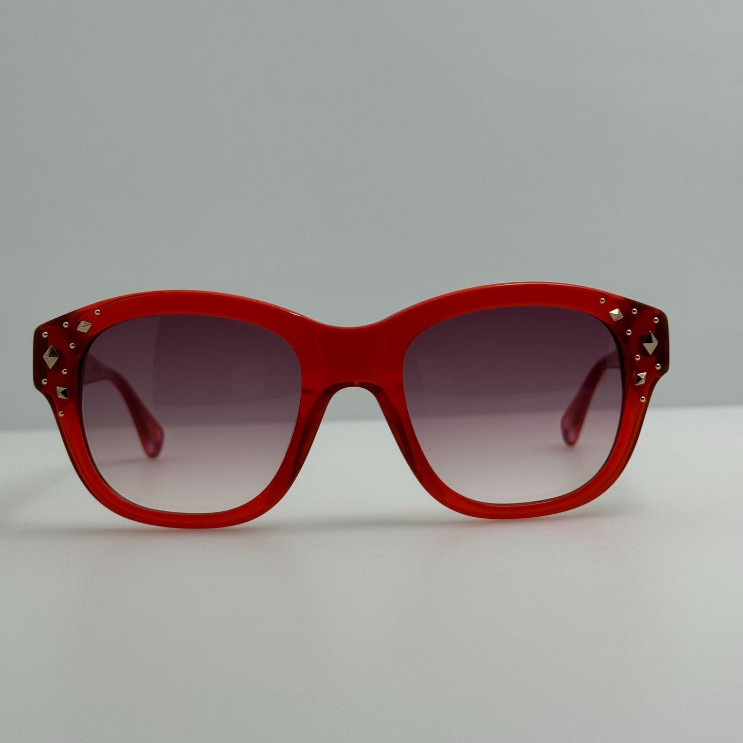 Betsy Johnson Sunglasses Double The Love BJ0136 06 CHRY 52-21-135