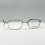 Flex Tek 540 Eyeglasses Eye Glasses Frames Air Flex 502 Brown Gold 52-19
