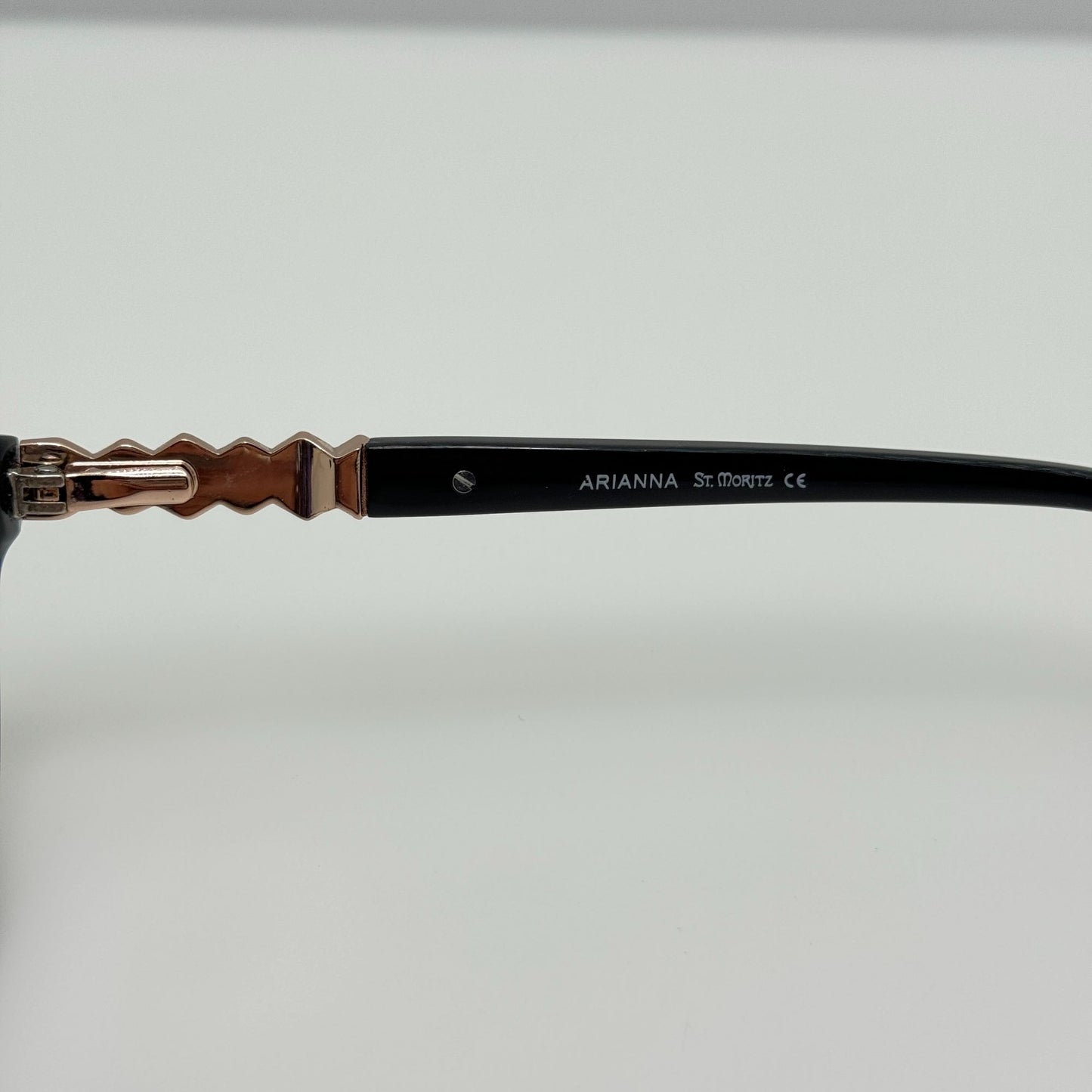 St Moritz Eyeglasses Eye Glasses Frames Arianna Black 52-17-140