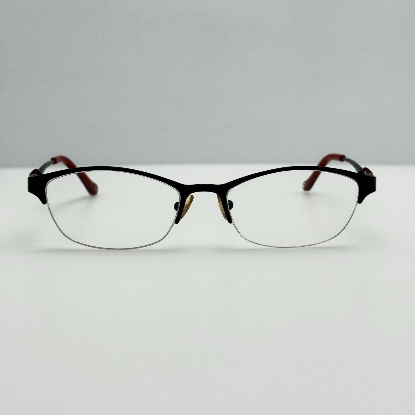 Lulu Guinness Eyeglasses Eye Glasses Frames LF44 BLK 50-17-135