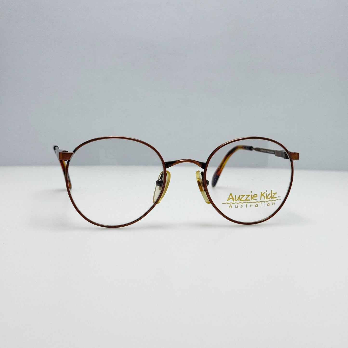 Auzzie Kidz Echidna Brown Eye Glasses Eyeglasses Frames Italy 46-19-130