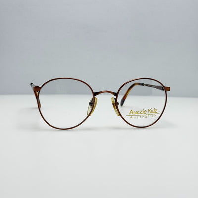 Auzzie Kidz Echidna Brown Eye Glasses Eyeglasses Frames Italy 46-19-130