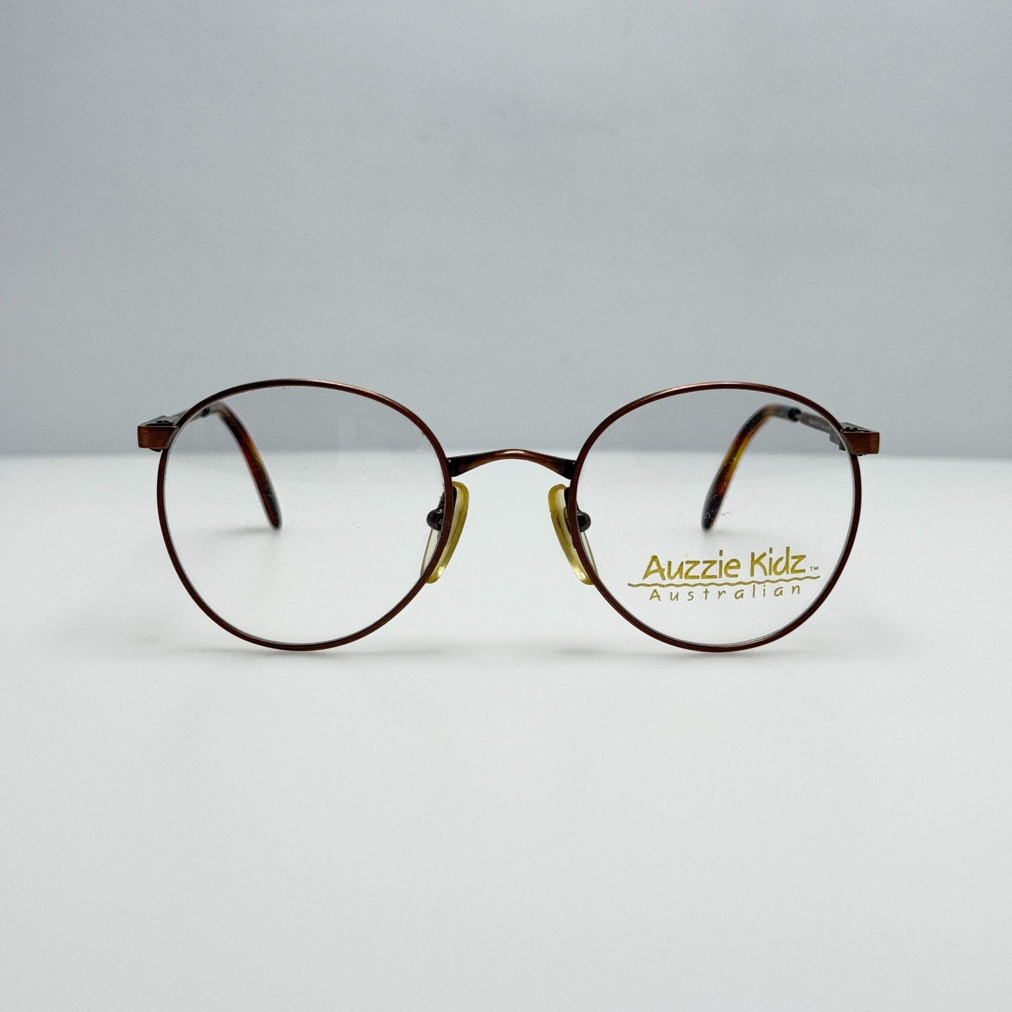 Auzzie Kidz Echidna Brown Eye Glasses Eyeglasses Frames Italy 46-19-130
