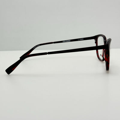 Steve Madden Eyeglasses Eye Glasses Frames Sliick Merlot Horn 52-19-140