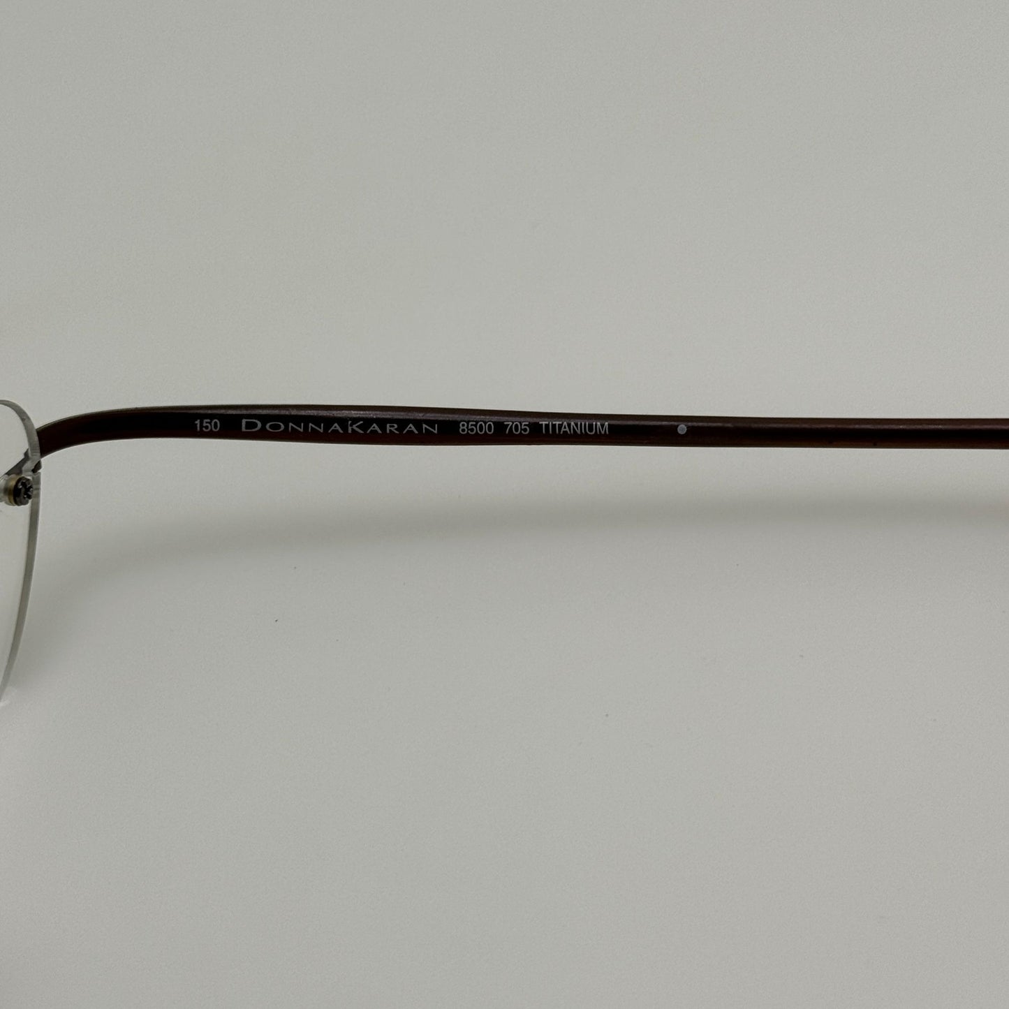 Donna Karan Eye Glasses Eyeglasses Frames 8500 705 Titanium Japan 150
