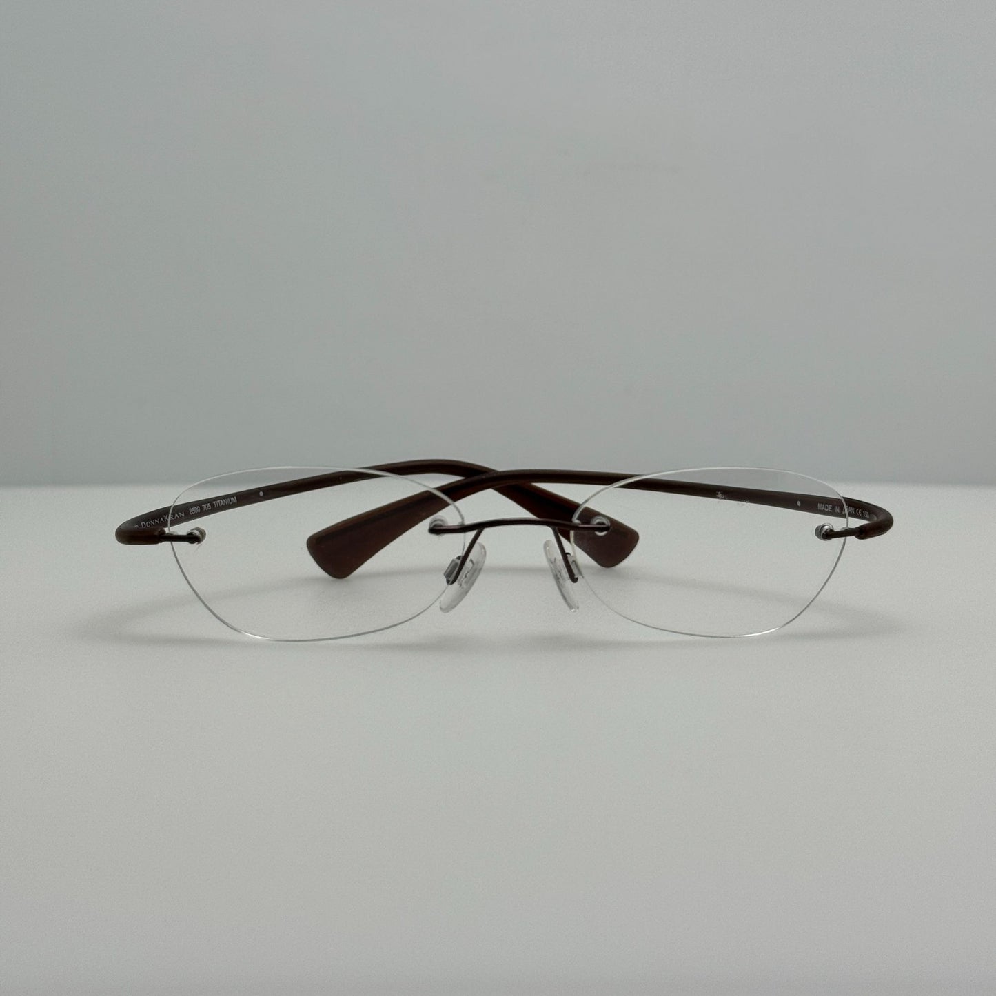 Donna Karan Eye Glasses Eyeglasses Frames 8500 705 Titanium Japan 150