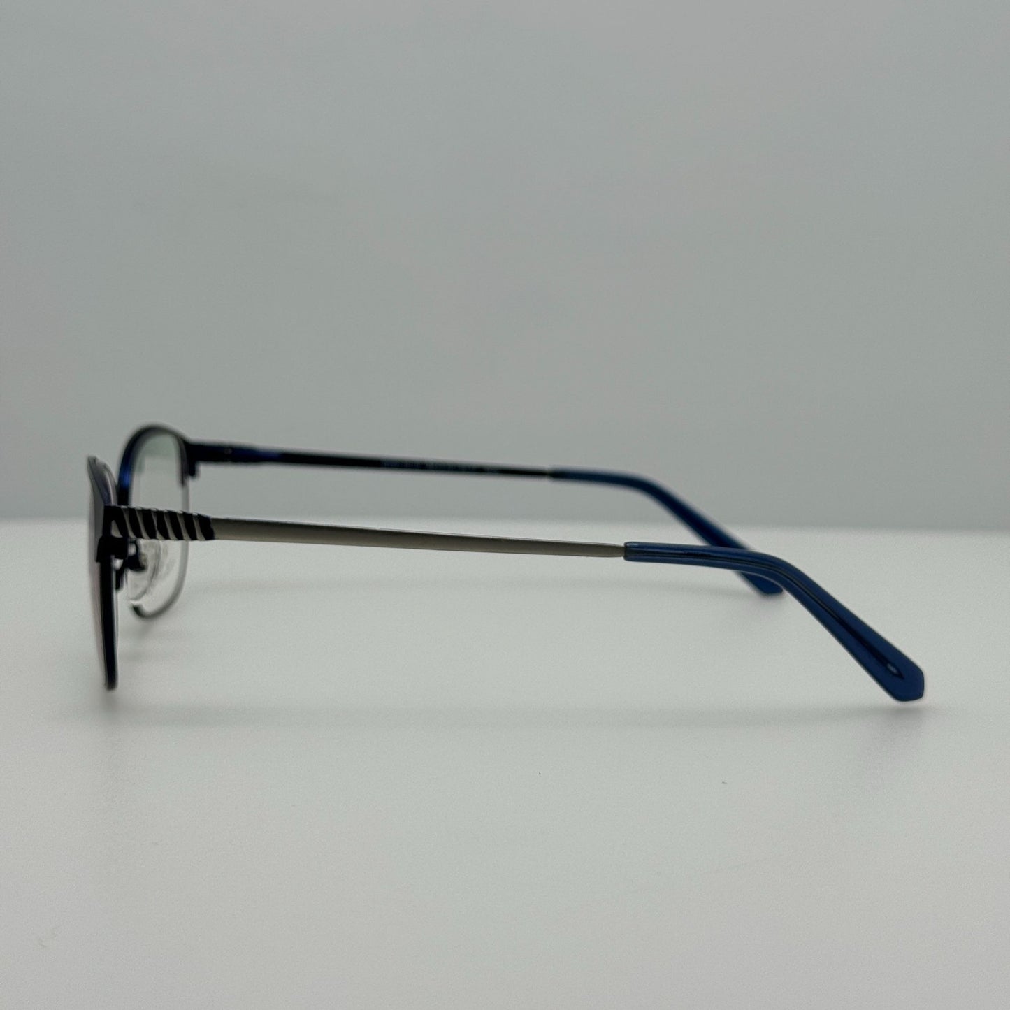 Swiss Eyeglasses Eye Glasses Frames SWW-16-10 Palm Springs Blue 52-16-135