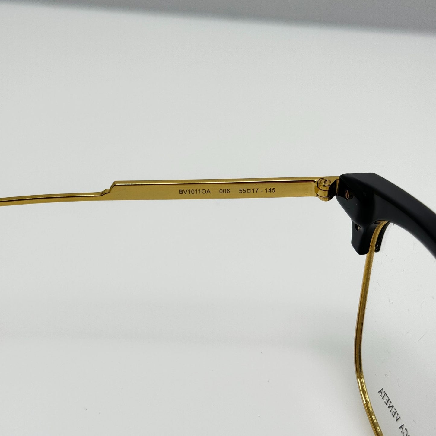 Bottega Veneta BV1011OA 006 55-17-145 Eyeglasses Eye Glasses Frames Italy