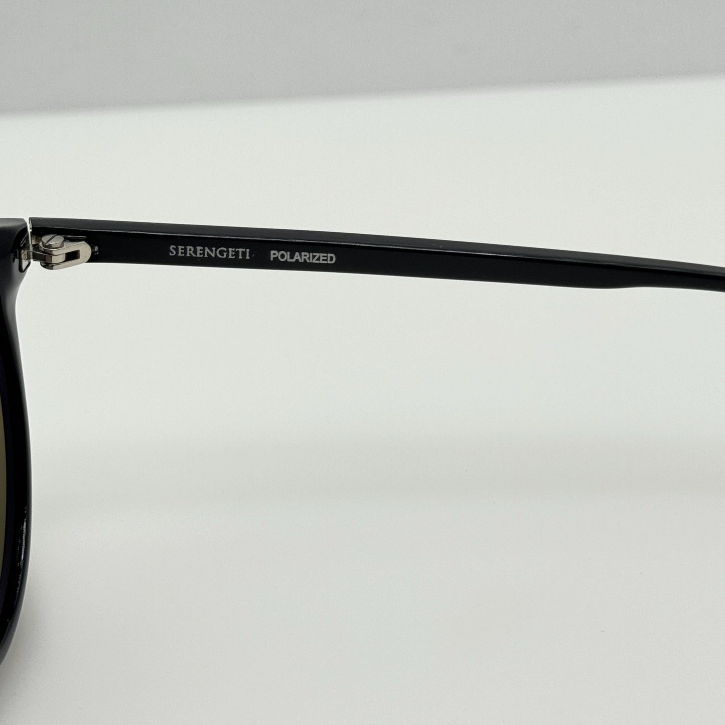 Serengeti Sunglasses 8954-S Leonora 51-21-145 Polarized Shiny Black Italy