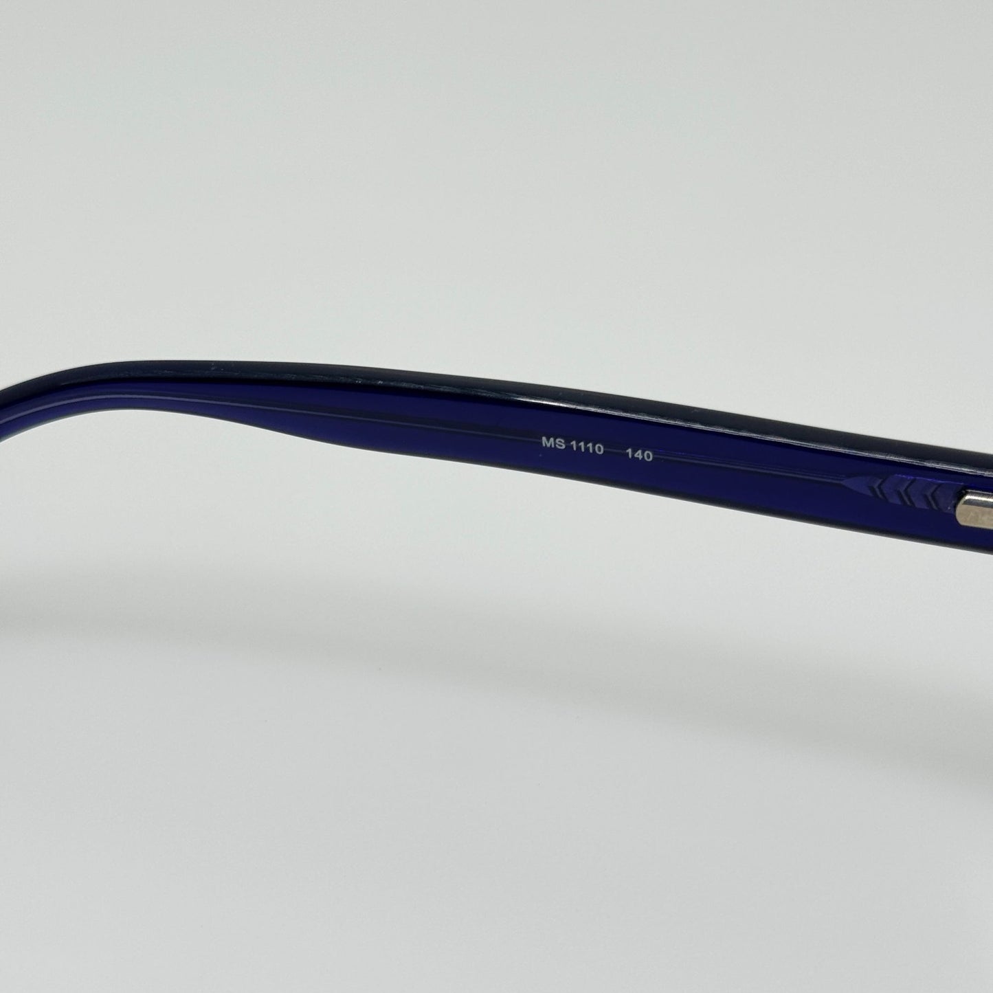 Mossimo Eyeglasses Eye Glasses Frames MS 1110 52-16-140 Navy Trans Navy